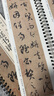 书法毛笔字帖孙过庭书谱草书毛笔书法字帖经典碑帖临摹字卡原大版唐代墨迹本 实拍图