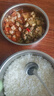 华柏仕电热饭盒三层加热饭盒可插电保温加热煮饭蒸菜炖汤带饭保温便当盒 2L 【三层】黑色 实拍图