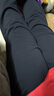 安踏（ANTA）束脚裤丨运动长裤女款夏季宽松亲肤透气针织裤舒适休闲裤收口卫裤 【棉感亲肤-橡筋收口】基础黑 L 女170 实拍图