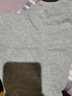 有棵树纯棉高腰秋裤女冬季新款抗菌高弹保暖裤大码薄款衬裤打底冬 【5A抗菌】浅麻灰 L (165) 实拍图