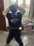 左西童装男童加绒裤子秋冬加厚保暖2026新款儿童一体绒灯芯绒长裤 黑色【460g奥粒绒加绒加厚】 150 建议身高150cm左右 实拍图