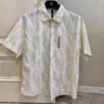 美式冰丝短袖衬衫男夏季薄潮牌潮流宽松半袖衣服日系男士衬衣外套 白色251 L 实拍图