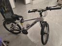 Jeep吉普山地车自行车学生成人减震碟刹通勤变速越野青少年巡航者C800 巡航者-辐条轮-钢琴白 24寸(建议身高140-160cm) 27速顶配版 实拍图