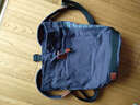 新潮代双肩包男帆布商务休闲大容量15.6英寸电脑包旅行出差轻便学生书包 卡其色【15.6英寸独立电脑内胆】 实拍图