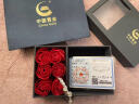 中国黄金 S925银十里桃花手镯女士实心手环饰品生日情人节礼物送女友老婆 【浪漫玫瑰礼盒】*八仓发货/极速送达 实拍图