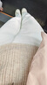 真维斯（JEANSWEST）阔腿裤子女2025春秋季新款直筒休闲裤女装宽松百搭雪尼尔垂感长裤 加绒 米色 纯色 M 实拍图