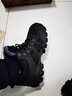 西域骆驼冬季户外鞋男防滑高帮登山鞋男士中年保暖鞋运动爸爸鞋子加绒棉鞋 黑色加棉 47 实拍图