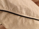 霞珍羽绒被95%白鹅绒被芯 A类100支全棉轻音鹅绒被子 防绒保暖 5A级春秋被-100支全棉贡缎 220cm*240cm 实拍图