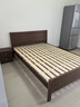 兴瑀汇实木床1.5米1.8m新中式双人床胡桃色木床主卧家用现代简约单人 胡桃色床+双抽+床头柜1 1.5米*2米框架结构 实拍图