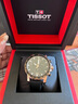 天梭（TISSOT）【官方授权店】 瑞士手表 新款速敢系列黑武士计时码运动防水男表 黑金皮带T125.617.36.051.00 实拍图