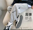 左西男童裤子儿童卫裤春秋款2025新款男孩韩版休闲长裤运动裤 灰色160 实拍图