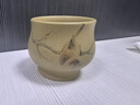 尊壶紫砂主人杯茶杯功夫茶具配件泥绘花鸟小茶碗 喜上眉梢 段泥200ml 实拍图