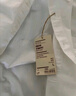 无印良品 MUJI 男式 棉水洗牛津 纽扣领 长袖衬衫 衬衣外套纯棉全棉 白色 L (175/100A) 实拍图