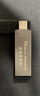 联想（Lenovo）64G 个性定制手机U盘 Type-C USB3.2 双接口旋转优盘 金属耐用 商务办公必备 SS370系列 灰色 实拍图