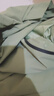 罗蒙（ROMON）三合一冲锋衣男夹克连帽外套女情侣装户外登山服军绿色5XL 实拍图