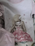 多妙屋女童秋衣套装棉儿童秋衣秋裤春秋棉睡衣宝宝内衣女大童家居服 百合姑娘 粉色 99005 130cm 实拍图