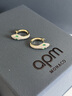 APM Monaco 绿宝石灵蛇小巧耳环耳钉女情侣设计感礼物 实拍图