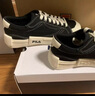 FILA FUSION官方潮牌斐乐女鞋运动板鞋休闲帆布鞋女鞋 黑色-BK 36.5 实拍图