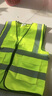 首盾 反光背心夏季透气工地反光服 交通警示骑行环卫反光衣四季通用施工反光马甲工作服可定制印字 加厚多口袋拉链款-荧光黄 实拍图