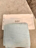 GGT 棉花糖毛巾 A类洗脸巾洗澡毛巾吸水速干毛巾2条装 象牙色+空色 实拍图