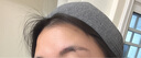 格蒙易梦玲同款灰色加宽边发箍女韩系针织高颅顶运动坑条发带头箍头饰 实拍图