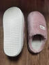 优调棉拖鞋女加绒保暖居家室内静音防滑外穿包跟棉鞋男冬 棕色 35-36 实拍图