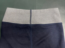松山棉店商场同款自由穿小暖羊儿童打底裤 320g-深蓝条纹140cm 实拍图