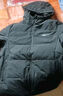 鸿星尔克羽绒服男冬季加厚保暖防泼水科技连帽外套通勤时尚泡芙面包服上衣 实拍图