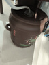 壶之歌 紫砂水缸储水罐陶瓷过滤茶水桶带龙头净水缸抽水桶手工茶室用 双耳直筒/泥绘~抽水/单缸 10L 实拍图