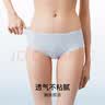 ubras超薄透气不闷汗内裤女士中腰自然腰7A抗菌舒适三角内裤 黑+燕麦奶+瓷月几 3条 2XL 实拍图