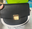 MICHAEL KORS【七夕礼物】轻奢MK女包LITA单肩斜挎包马鞍包中号黑色 实拍图