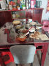 阳光半岛餐椅家用简约轻奢皮椅子软包餐桌椅靠背凳子厨房客厅餐厅休闲歺椅 【浅蓝橘】加固框架+黑脚 实拍图