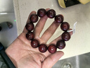 原木匠小叶紫檀木手串男【优选】印度满金星高油性玻璃底老料圆满款情侣 20mm*12颗顺纹老料【圆满款】 实拍图