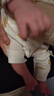 贝瑞加（Babyprints）宝宝连体衣2件装婴儿纯棉系带哈衣新生儿爬服亲肤柔软 黄66 实拍图
