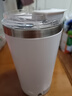 咖啡杯搅拌杯磁力自动搅拌蛋白粉电动不锈钢杯懒人水杯礼品充电款 象牙白 实拍图