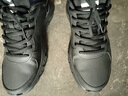 安踏男鞋运动鞋男秋冬季软底耐磨防泼水皮面跑步鞋减震户外休闲鞋子男 【防泼水皮面】5542-4黑 39 (245mm) 实拍图