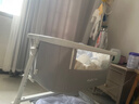 优乐博（ULOP）婴儿床电动摇摇床哄睡觉神器多功能移动拼接大床新生儿宝宝摇篮 婴幼儿电动婴儿床+隔尿床垫+蚊帐 出生见面送礼婴儿用品哄娃摇床 实拍图