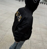 耐克（NIKE）Jordan官方耐克乔丹男子夹克冬季外套棉服保暖印花刺绣轻便CZ1191 010黑/大学金/白/(大学金) 2XL 实拍图