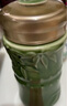 乾唐轩活瓷杯竹报平安水杯茶杯陶瓷水杯喝茶喝水随手杯釉下彩礼物女 耀州绿釉 实拍图