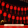 新玥 2026元旦新年装饰LED发光灯串春节灯会红灯笼彩灯串灯场景布置品 实拍图