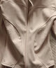 槿城加绒加厚瑜伽服女秋冬2025新款修身立领运动外套长袖拉链保暖上衣 奶白肤 H1151 M 适合95-110斤 实拍图