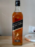 尊尼获加（JOHNNIE WALKER）洋酒 12年黑方黑牌无盒500ml 苏格兰调和型威士忌 年货送礼 实拍图