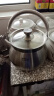 助家乐（HPMILY） 烧水壶燃气 电磁炉 通用 全316不锈钢水壶 鸣音响水壶煤气灶5.5 全304不锈钢欧式烧水壶 5.5L 实拍图