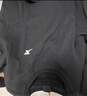 特步（XTEP）钜惠卫衣男女装运动服针织上衣宽松圆领长袖t恤打底衫运动套头衫 正黑色-0309（情侣款） 3XL 实拍图