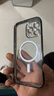 HotFire适用苹果15promax手机壳 iPhone 15 Pro Max保护套 电镀磁吸防摔升级镜头全包男女同款壳-静夜黑 实拍图