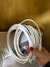 PANDUIT 泛达超六类细网线CAT6A类跳线家用电脑宽带POE监控万兆高速成品线 圣洁白 3米 实拍图