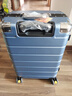 旅刻铝框行李箱大容量箱拉杆箱可坐旅行箱高颜值出差学生加厚密码皮箱 冰川蓝【加厚PC箱-结实抗摔】 22英寸 【短途出差便携拉箱】 实拍图