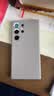 三星Galaxy S24 Ultra 原装环保生态皮保护壳 手机套 原厂保护壳 手机保护套 灰褐色 实拍图