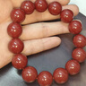 2025蛇年本命年朱砂手串正品男款女士高含量紫金砂单圈转运珠手链 14mm朱砂手串【附鉴定证书】 实拍图