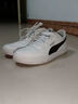 彪马（PUMA）经典复古透气小白鞋男女撞色休闲板鞋运动鞋COURT 371931 白-水泥灰-亮蓝-05 41 实拍图